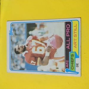 Art Still 1980 Kansas City Chiefs Football Card
